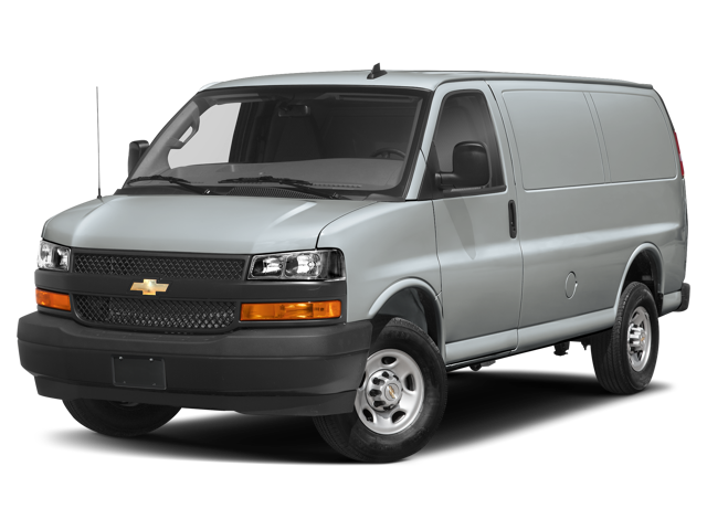 Silver Ice Metallic 2025 Express Cargo Van