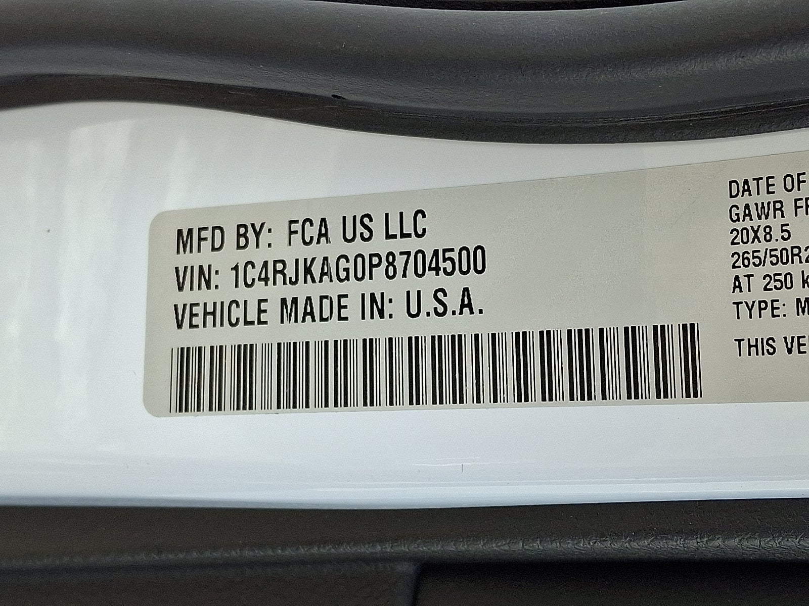 2023 Jeep Grand Cherokee L Altitude 4x4