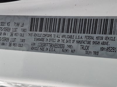 2019 RAM 1500 Big Horn/Lone Star Crew Cab 4x4 5'7" Box 4WD