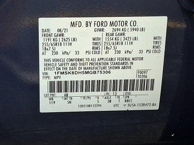 2021 Ford Explorer XLT 4WD