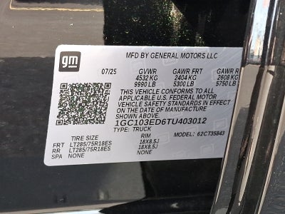 2026 Chevrolet Silverado EV Trail Boss - Extended Range