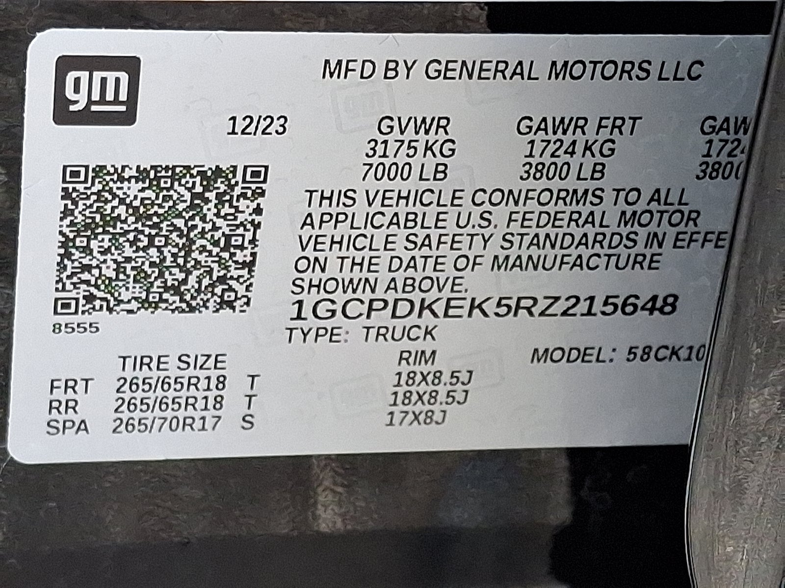 2024 Chevrolet Silverado 1500 LT (2FL) 4WD