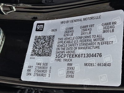 2026 Chevrolet Colorado Trail Boss 4WD