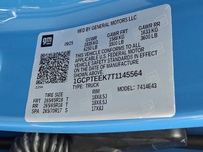 2026 Chevrolet Colorado Trail Boss 4WD