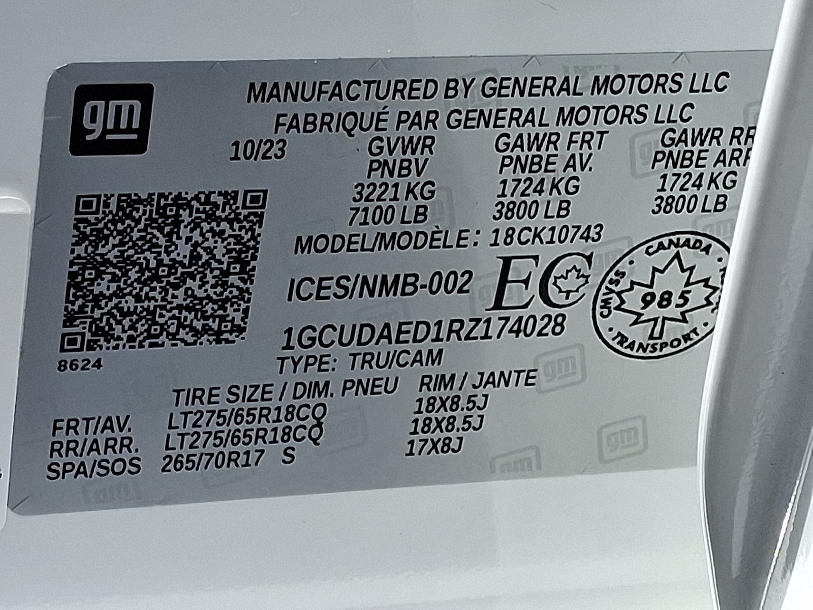 2024 Chevrolet Silverado 1500 WT 4WD