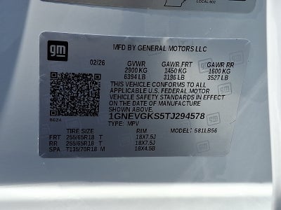 2026 Chevrolet Traverse LT AWD