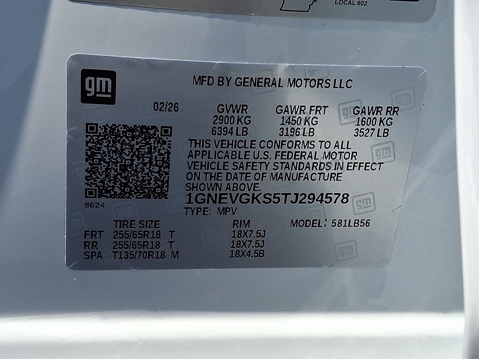 2026 Chevrolet Traverse LT AWD