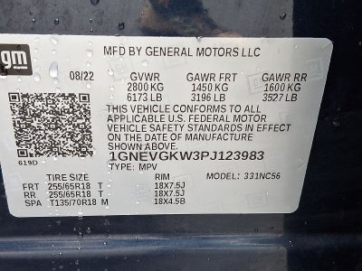 2023 Chevrolet Traverse LT Cloth