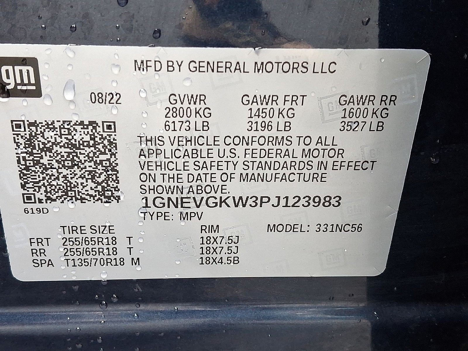 2023 Chevrolet Traverse LT Cloth