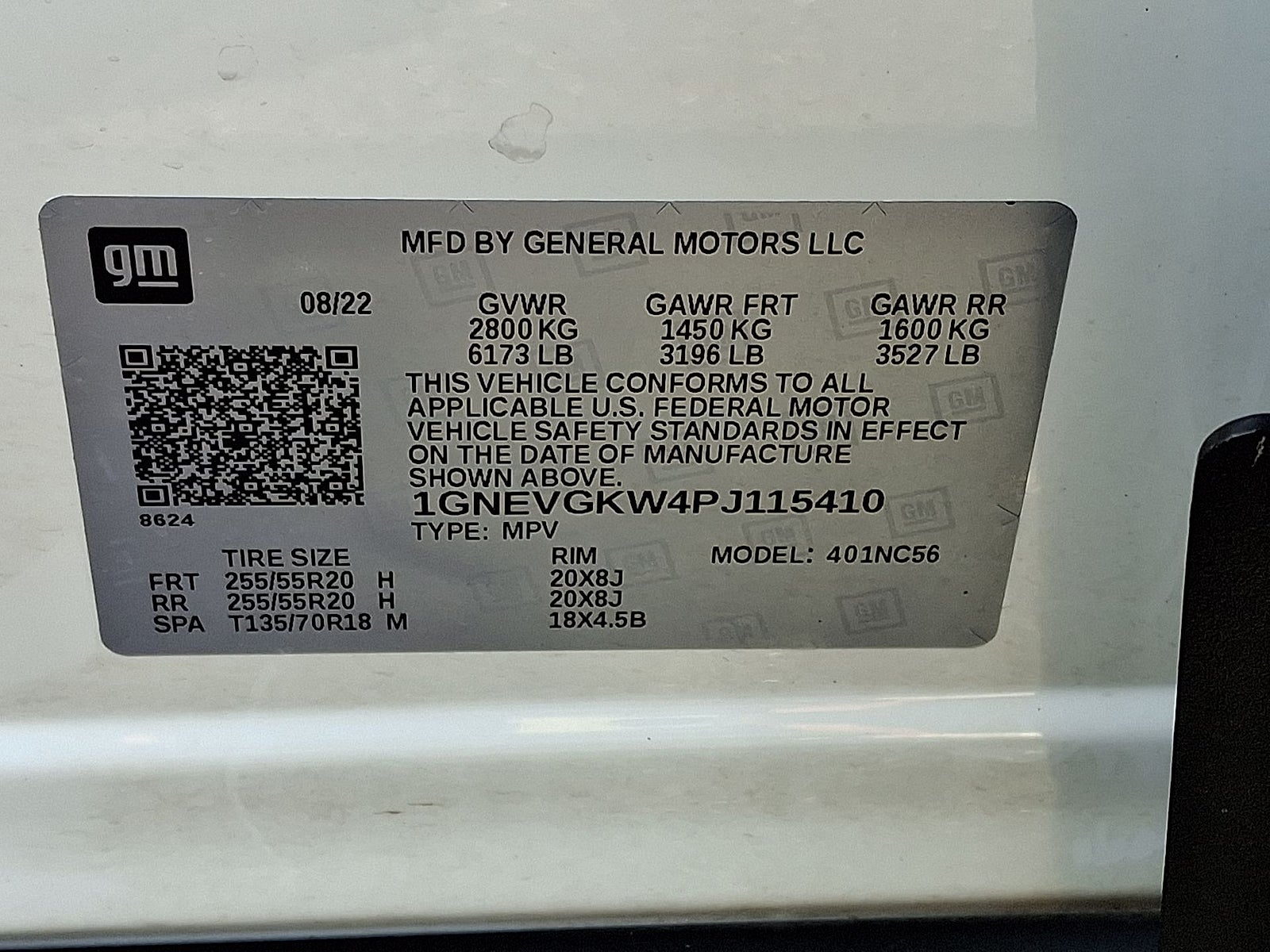 2023 Chevrolet Traverse LT Cloth AWD