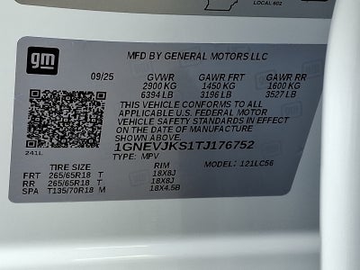 2026 Chevrolet Traverse Z71 AWD