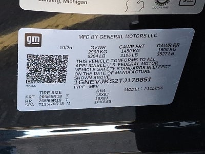 2026 Chevrolet Traverse Z71