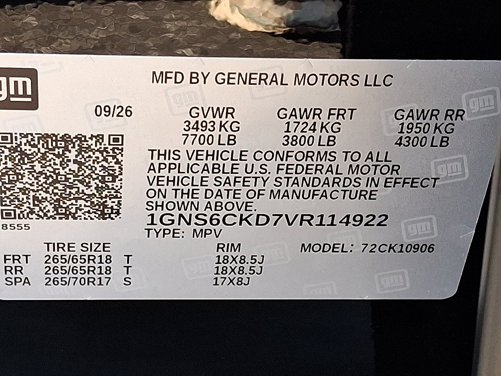 2027 Chevrolet Suburban LT 4WD