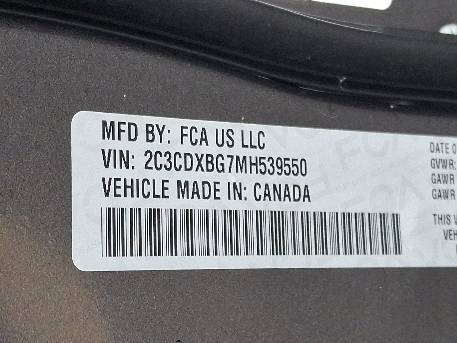 2021 Dodge Charger SXT RWD