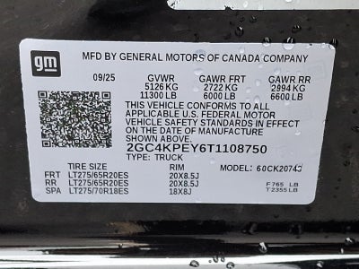 2026 Chevrolet Silverado 2500 HD LTZ 4WD