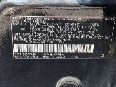 2013 Toyota RAV4 XLE AWD
