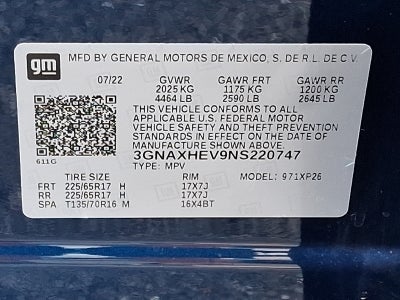 2022 Chevrolet Equinox LS