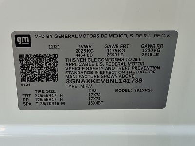 2022 Chevrolet Equinox LT FWD