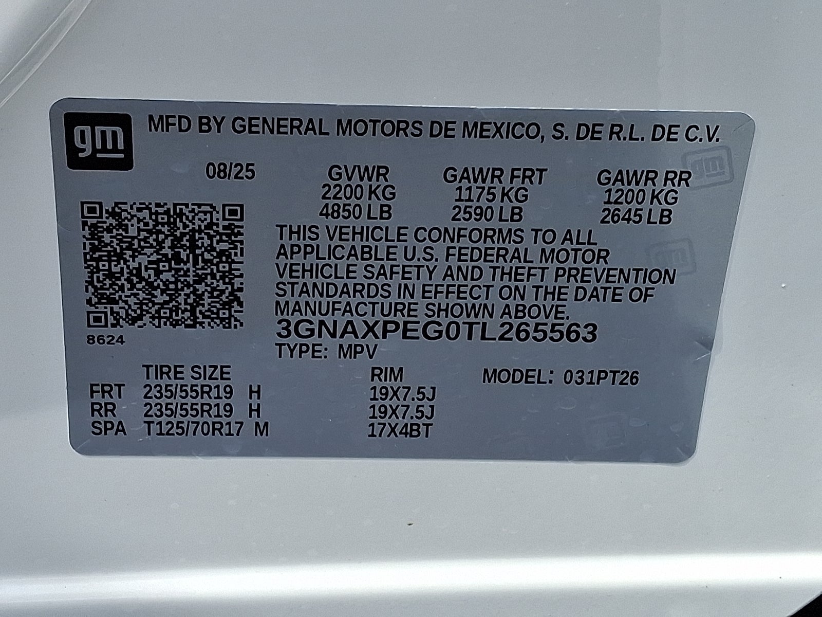 2026 Chevrolet Equinox LT AWD