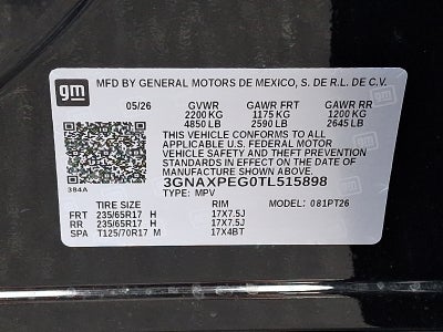 2026 Chevrolet Equinox LT AWD
