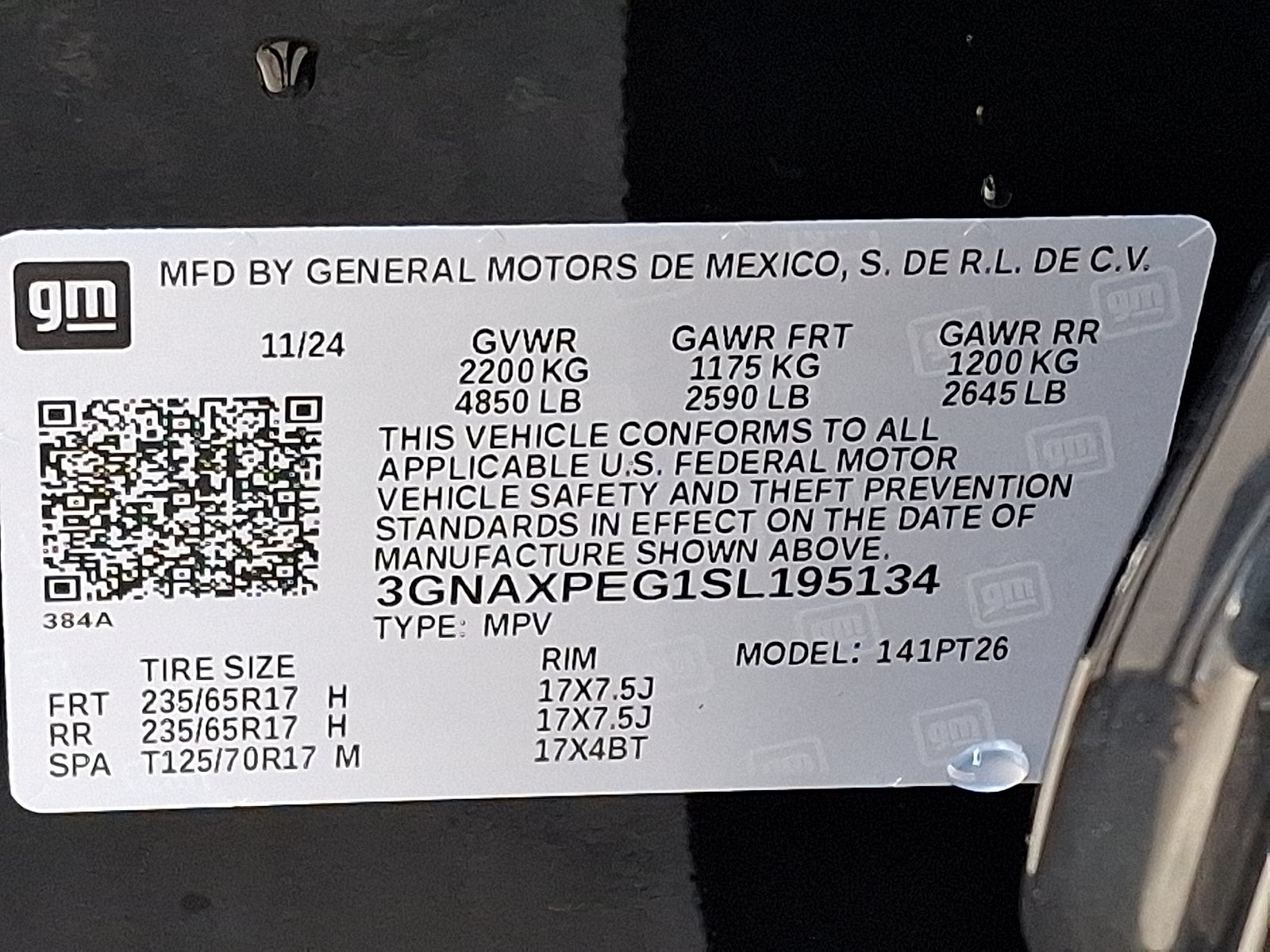 2025 Chevrolet Equinox LT AWD