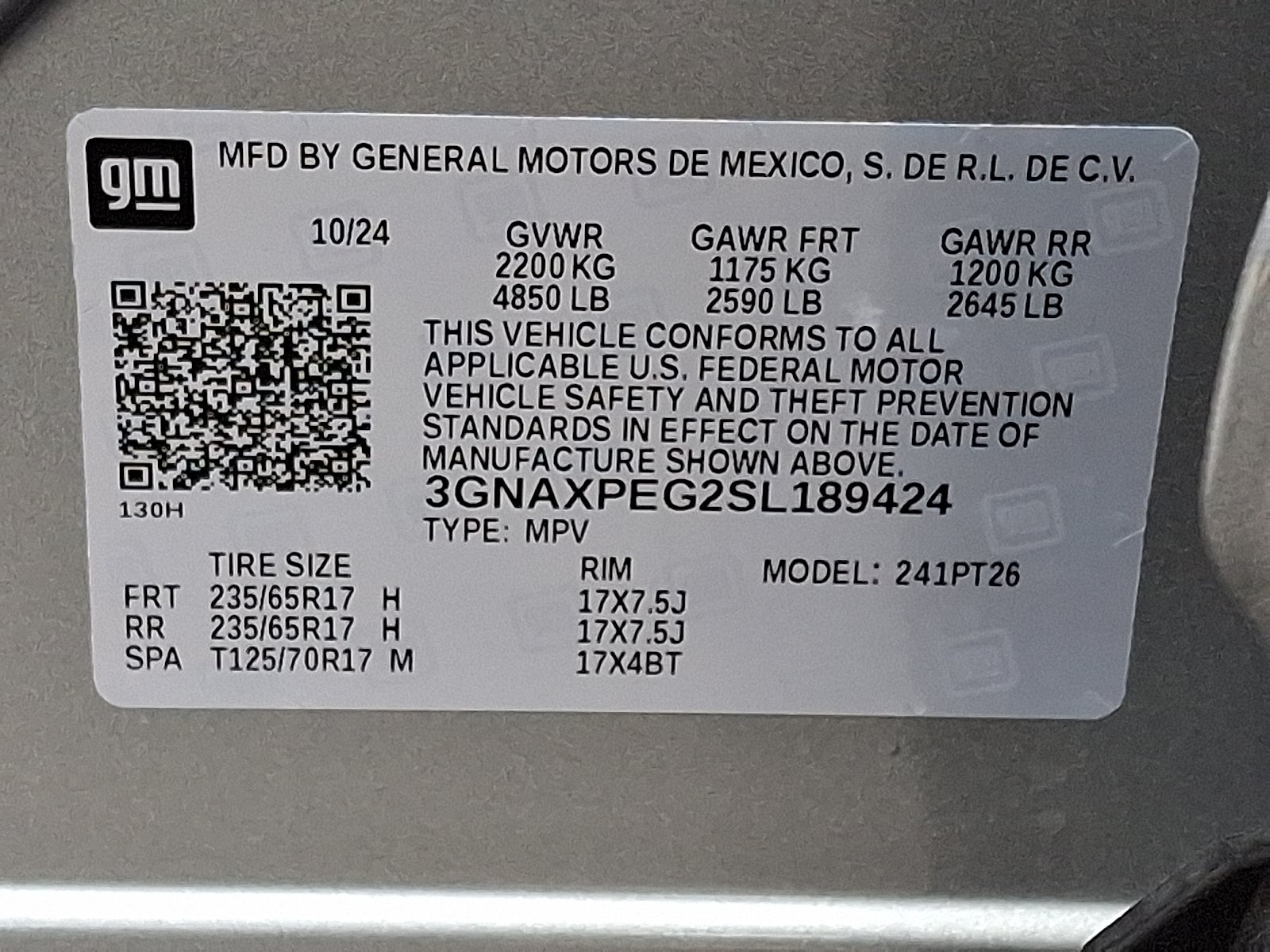 2025 Chevrolet Equinox LT AWD