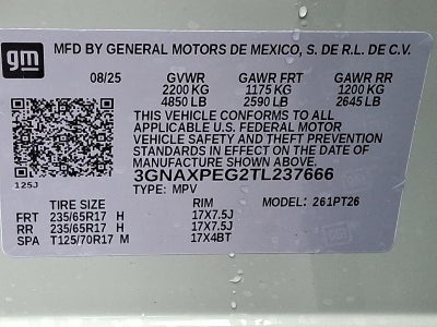 2026 Chevrolet Equinox LT AWD