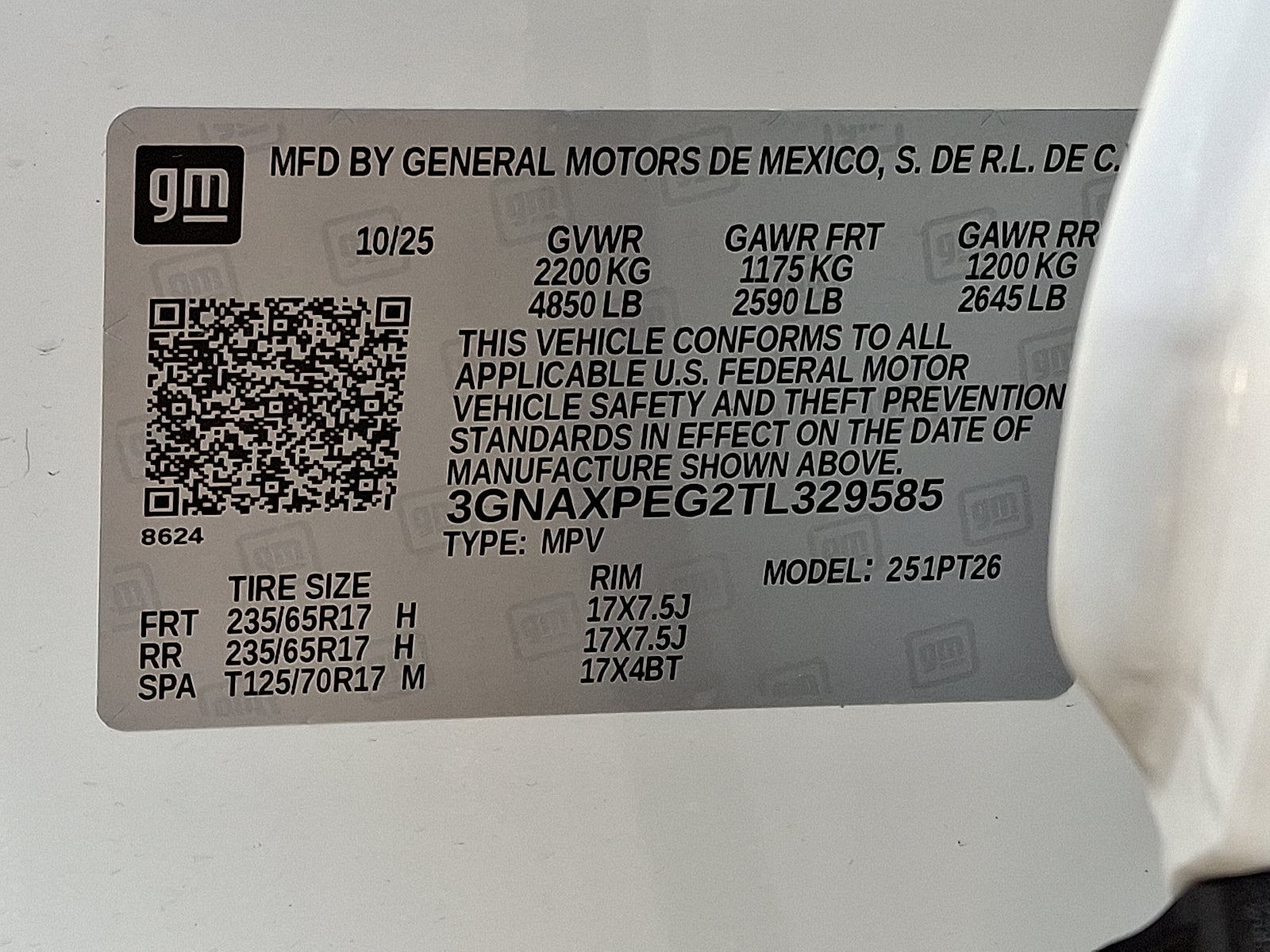 2026 Chevrolet Equinox LT