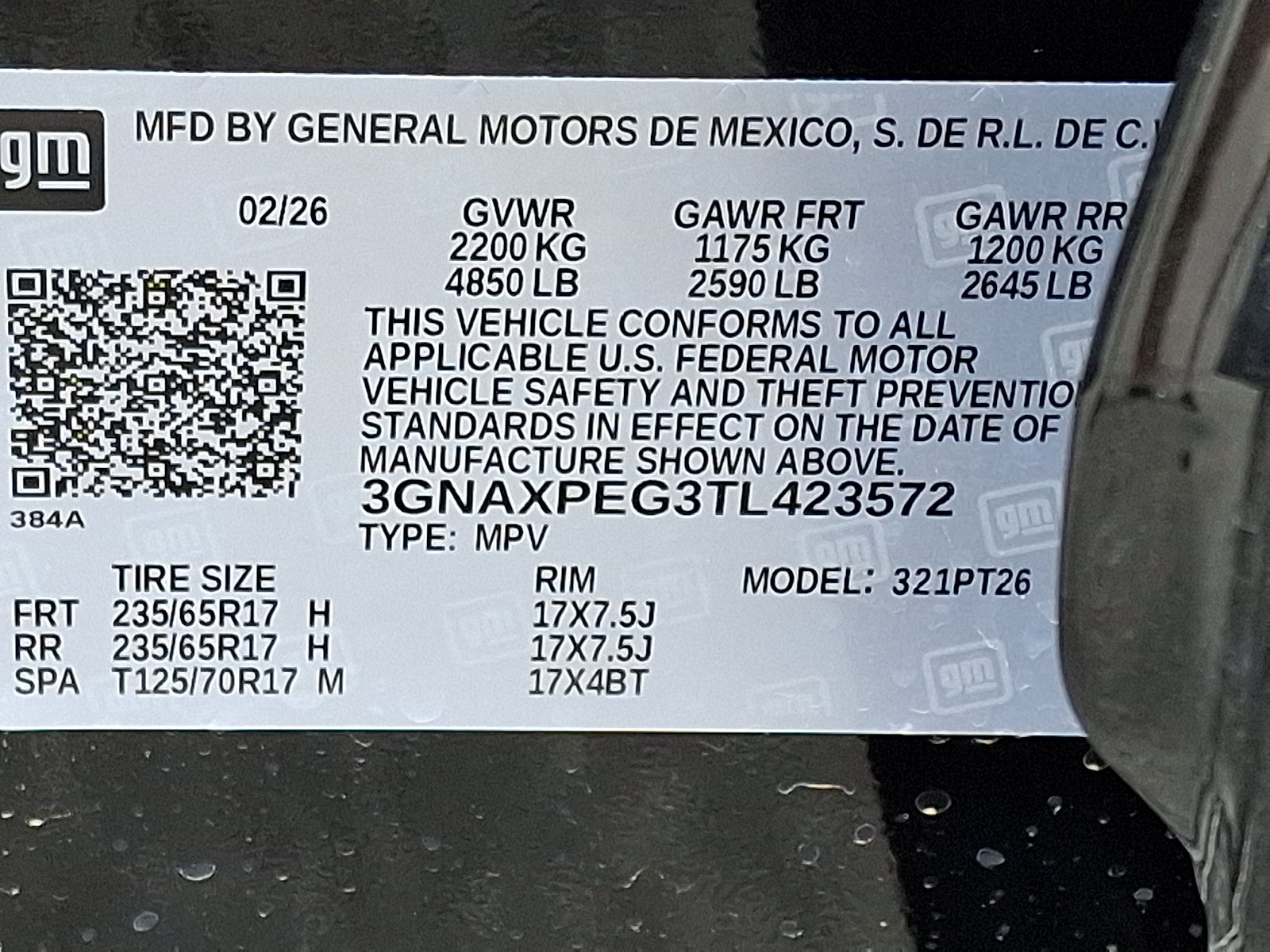 2026 Chevrolet Equinox LT AWD