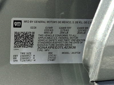 2026 Chevrolet Equinox LT AWD