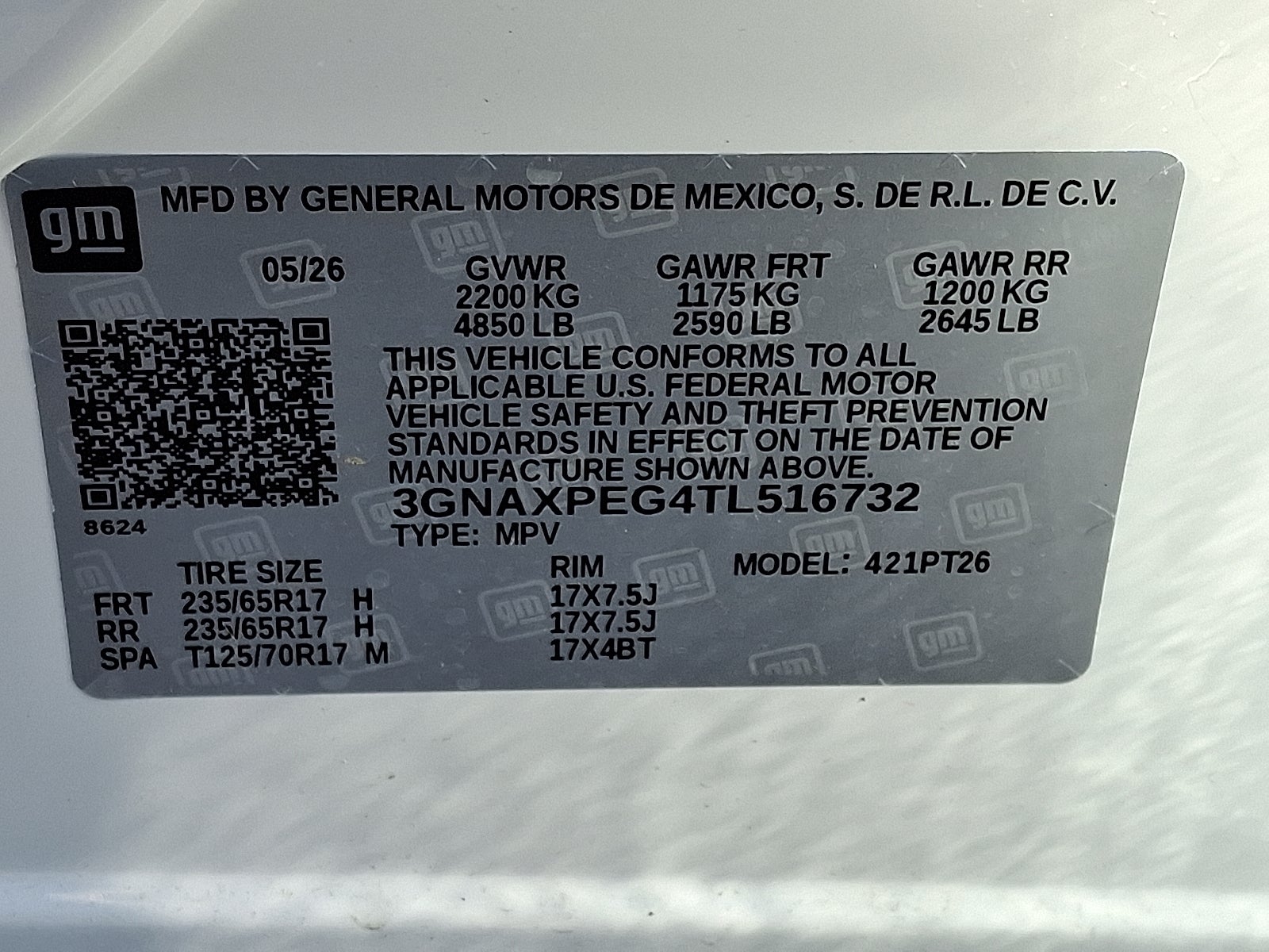 2026 Chevrolet Equinox LT AWD