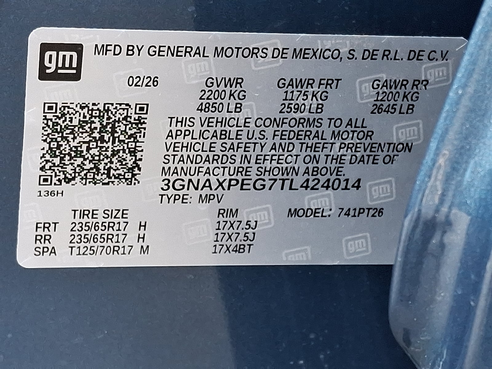 2026 Chevrolet Equinox LT AWD