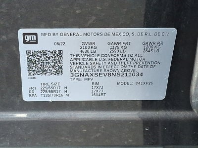 2022 Chevrolet Equinox LS AWD