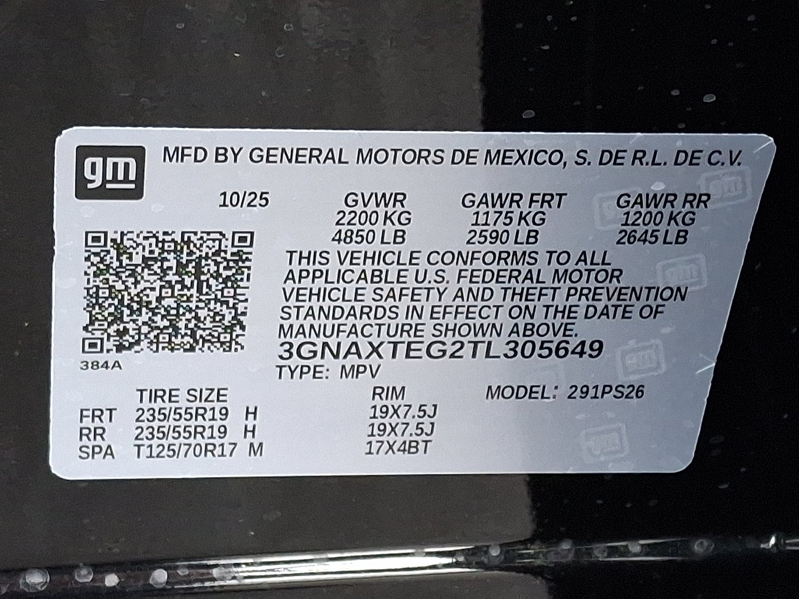 2026 Chevrolet Equinox RS