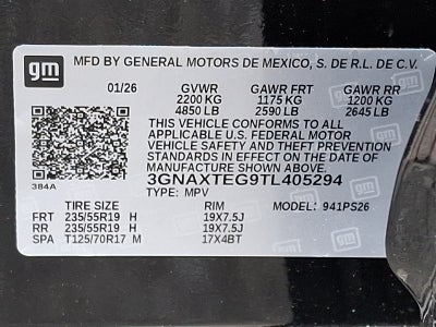2026 Chevrolet Equinox RS AWD
