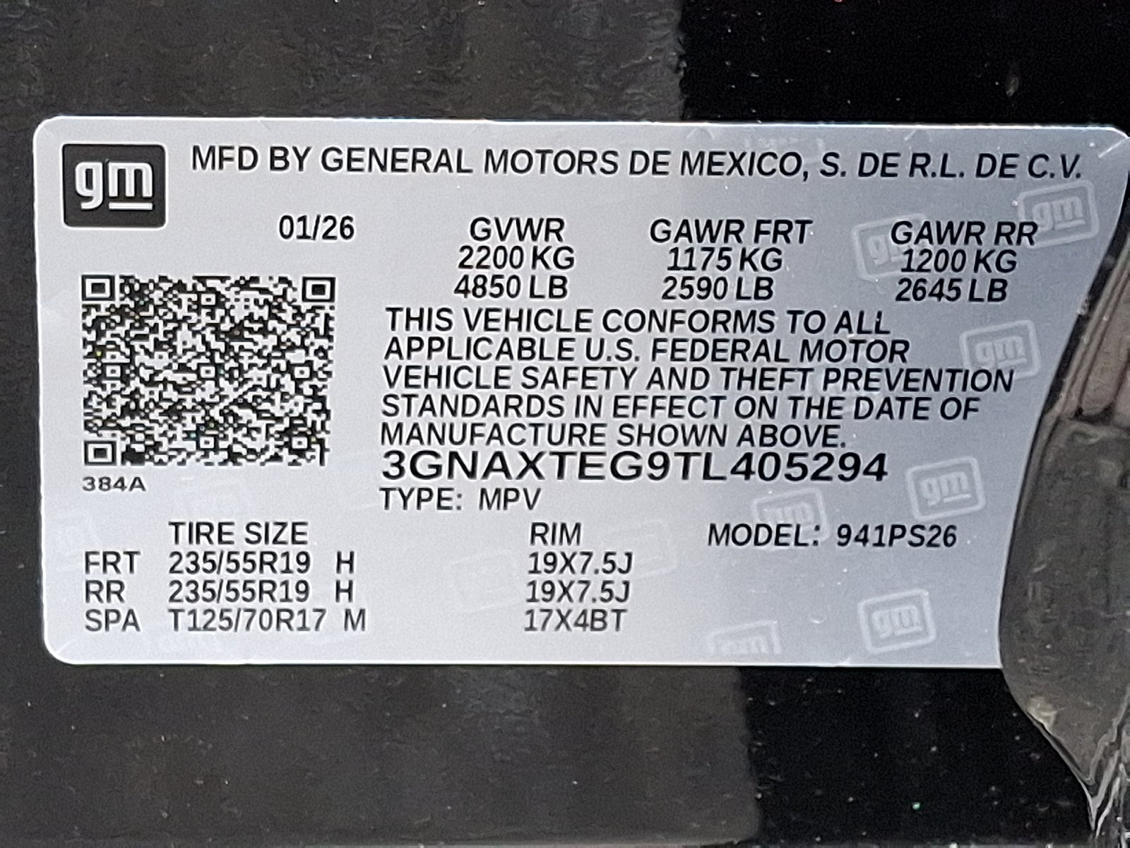 2026 Chevrolet Equinox RS AWD