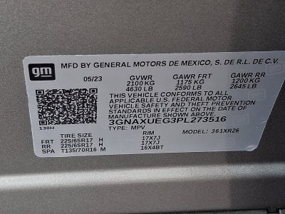 2023 Chevrolet Equinox LT AWD