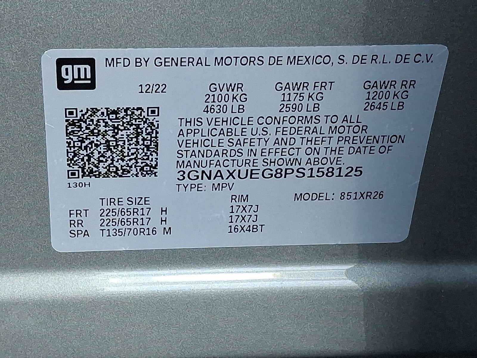 2023 Chevrolet Equinox LT AWD