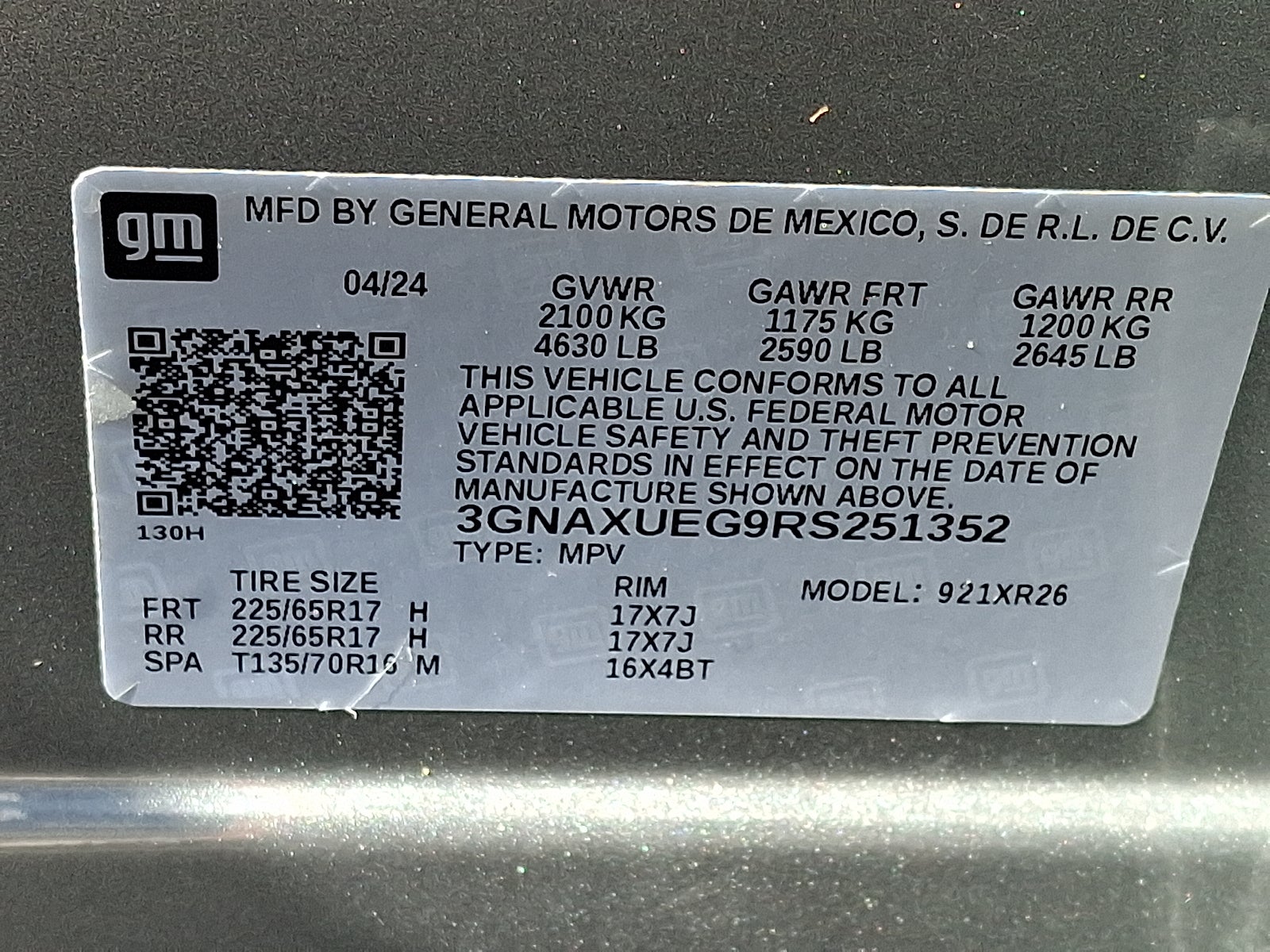 2024 Chevrolet Equinox LT AWD