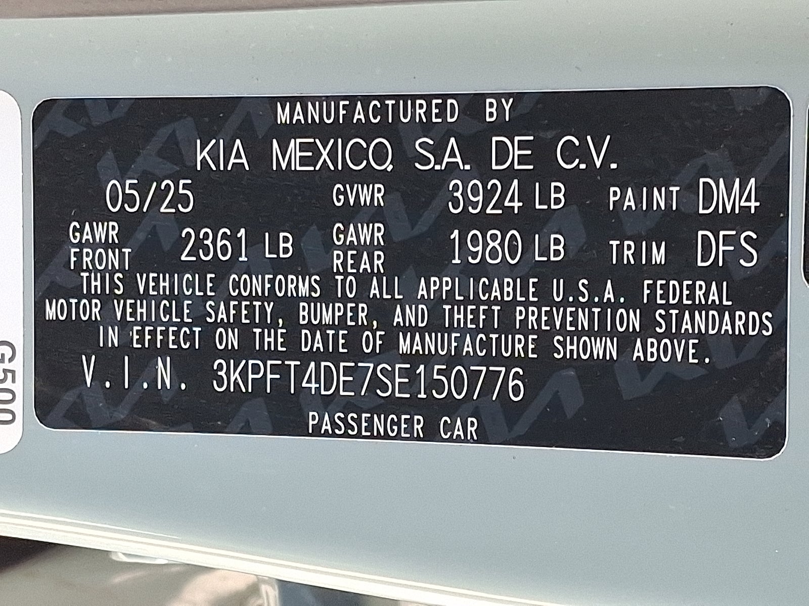 2025 Kia K4 LXS FWD