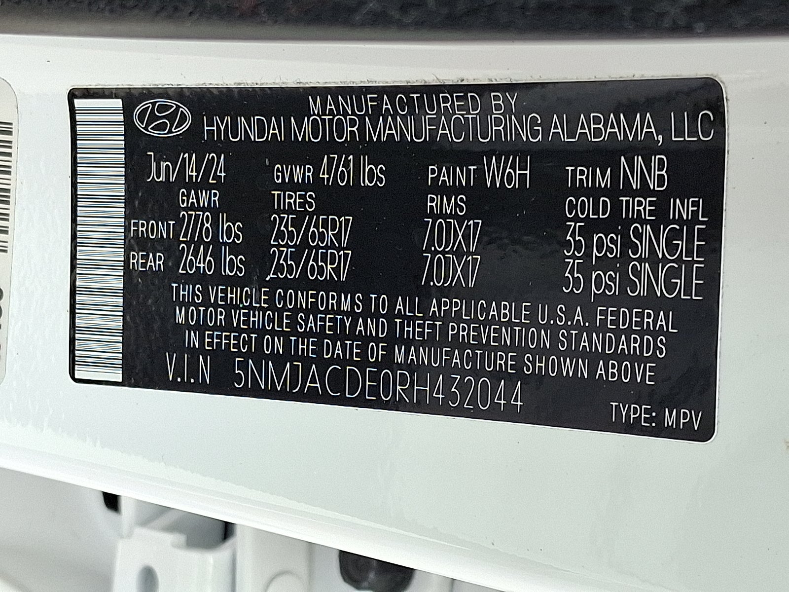 2024 Hyundai Tucson SE AWD