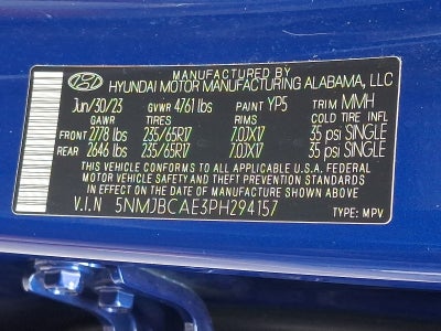 2023 Hyundai Tucson SEL AWD