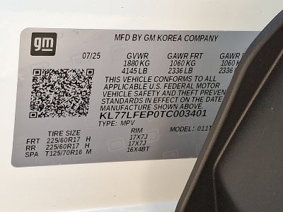 2026 Chevrolet Trax LS FWD