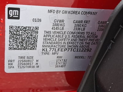 2026 Chevrolet Trax LS FWD