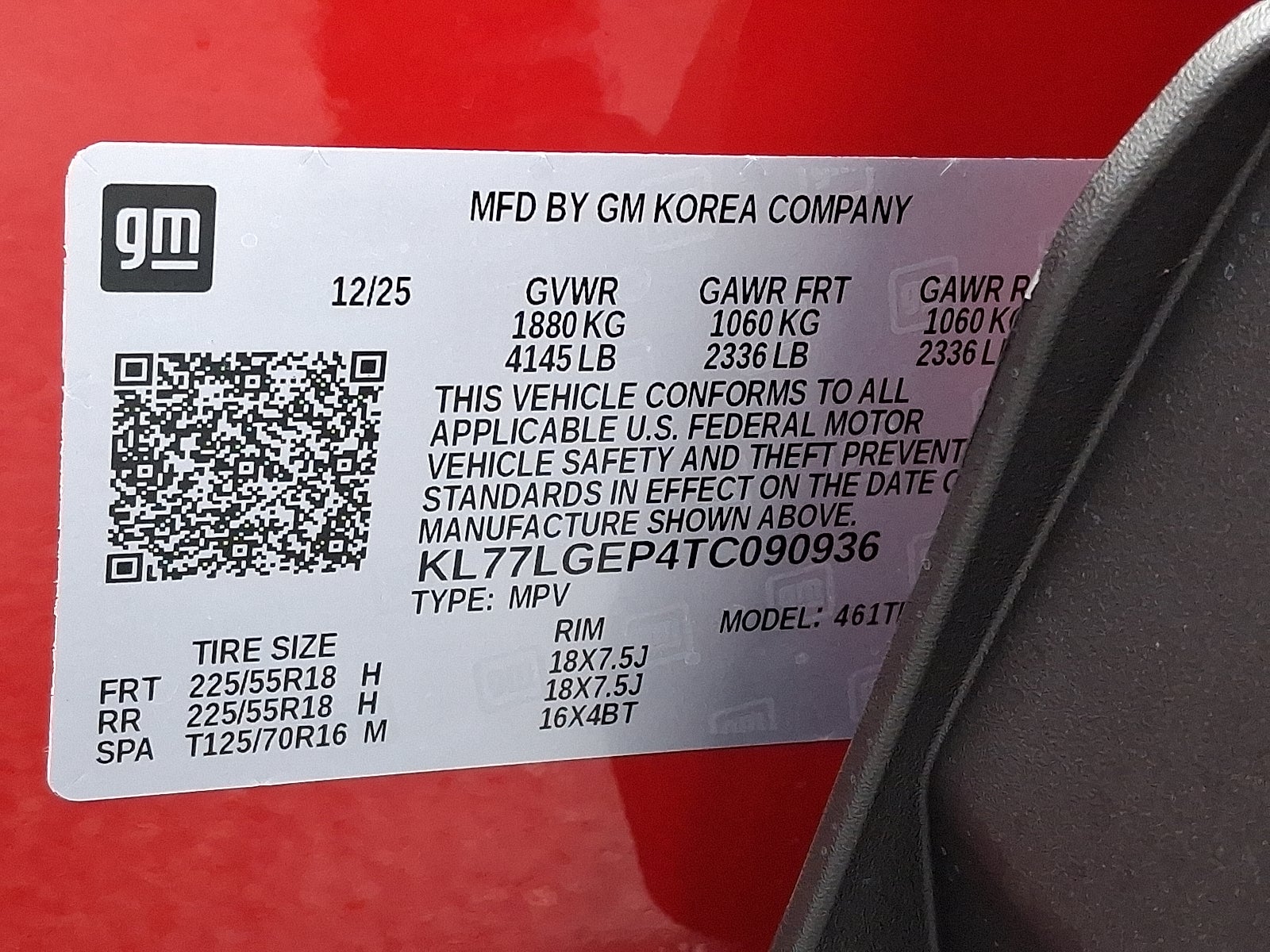 2026 Chevrolet Trax 1RS FWD