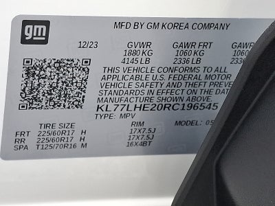 2024 Chevrolet Trax LT FWD