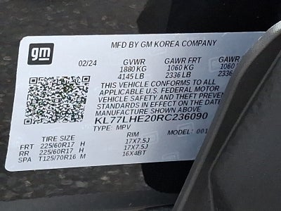 2024 Chevrolet Trax LT FWD
