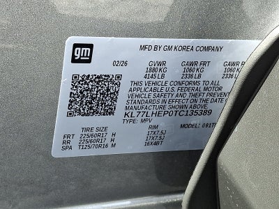 2026 Chevrolet Trax LT FWD
