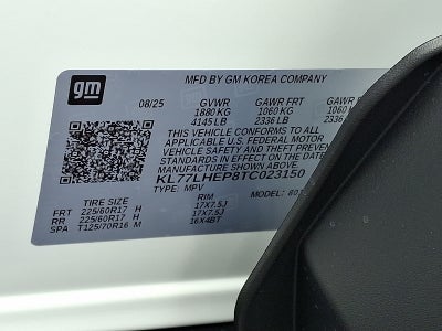 2026 Chevrolet Trax LT FWD