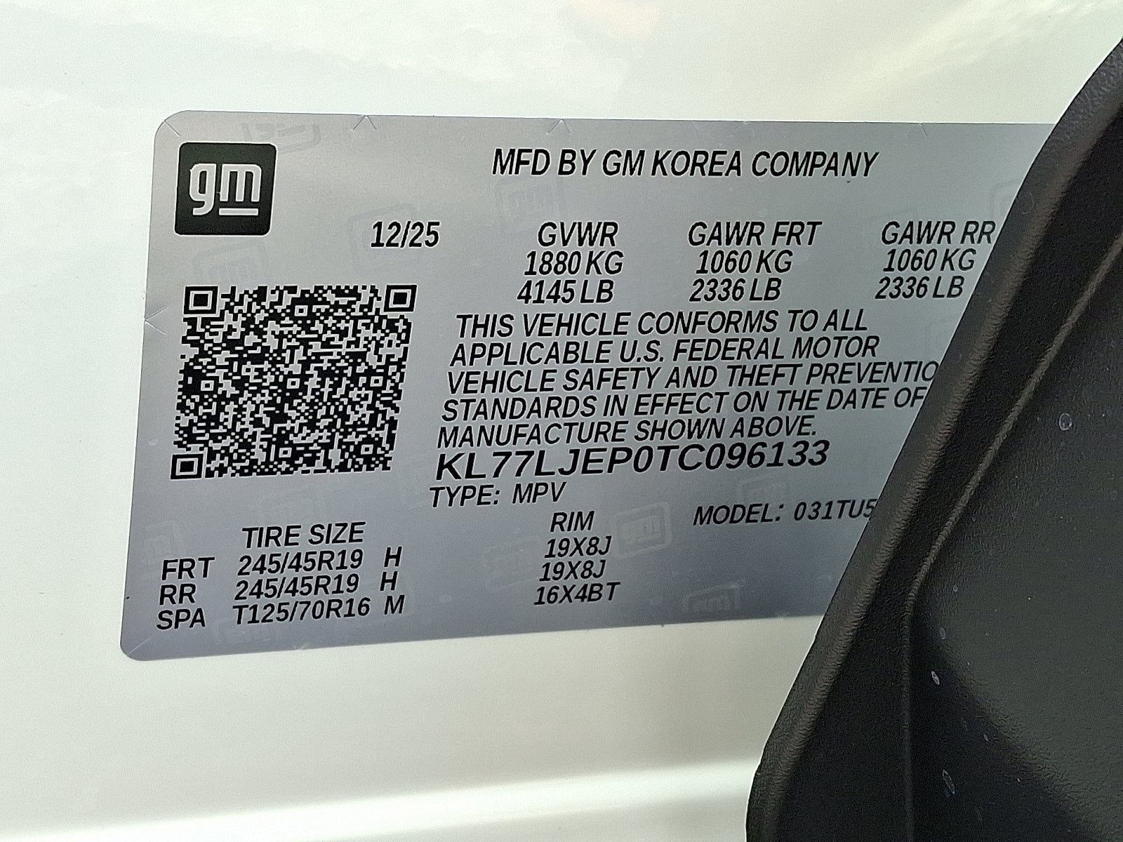 2026 Chevrolet Trax 2RS FWD